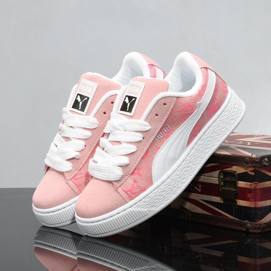 Black Dexun Spring and Autumn New Bread Shoes Couple Sports Non-slip Board Shoes Lightweight Student Y