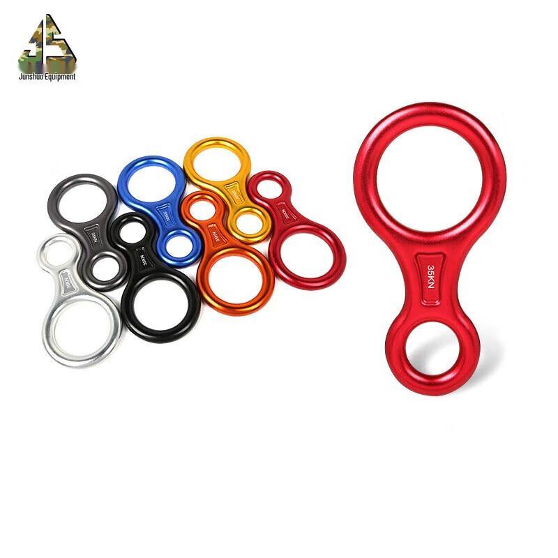 Junshuo Outdoor Rappelling Figure 8 Descender