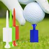 Durability Plastic Golfs Tees Secure Long Golfs Practice Tees for Enhancing Performances and Stability