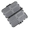 2PCS Double Sided Fishing Tackle Box Detachable Fishing Lure Box Lure Storage Box  Hook Storage