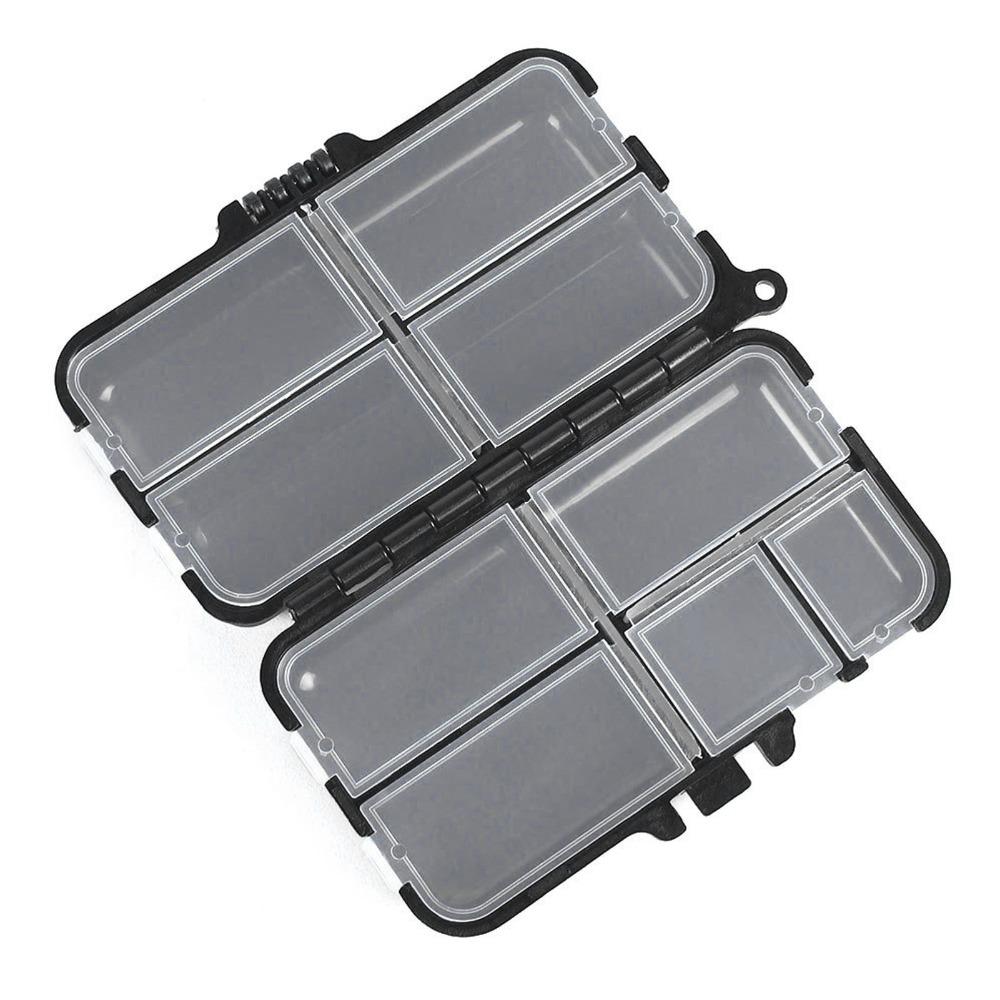 2PCS Double Sided Fishing Tackle Box Detachable Fishing Lure Box Lure Storage Box  Hook Storage