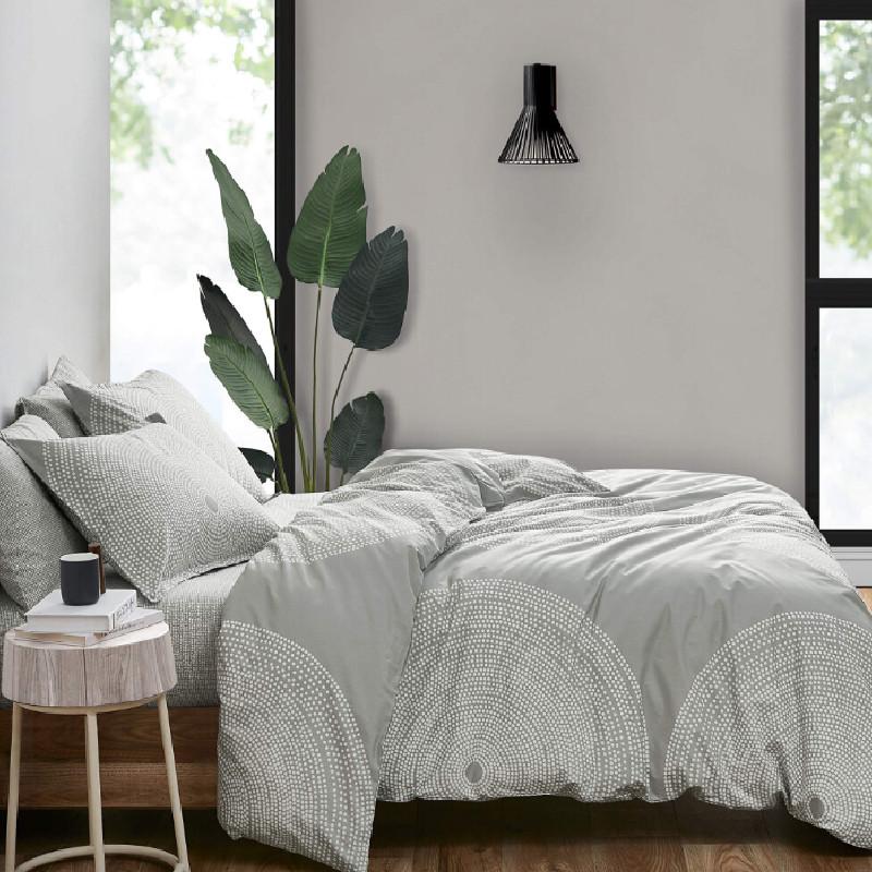 Digital Round Pattern Print Duvet Cover Pillowcase Set Bedroom Bedding Gifts
