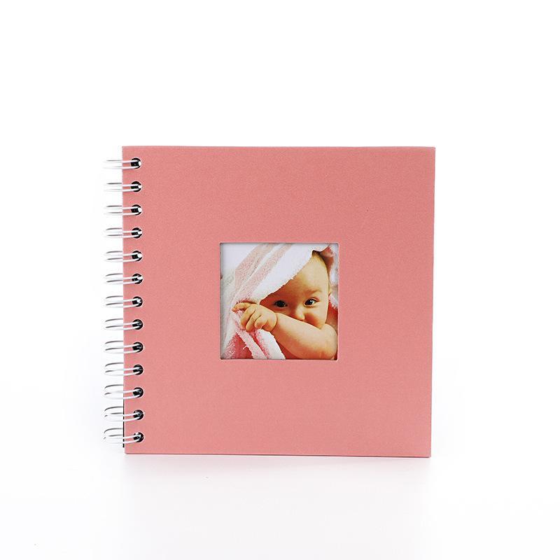 A5 Size Scrapbook Photo Album Memory Book Smooth Blank Paper for Travel Wedding Anniversary Gifts