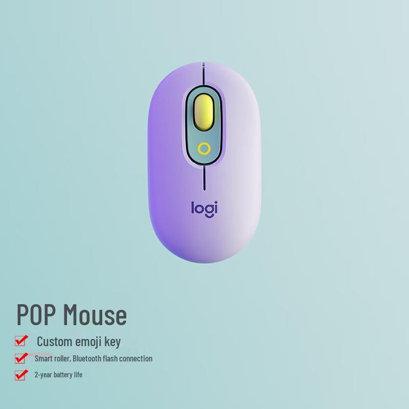 

Logitech POP MOUSE Wireless Bluetooth Mouse