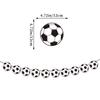 Football Birthday Party Supplies, Soccer Banner & Cake Topper Decor Set