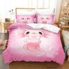 2023 Kawaii Tier Axolotl Bettwäsche Set Einzelbett Twin Full Queen King Size Bettwäsche Set Aldult Kinder Schlafzimmer Bettbezug Set