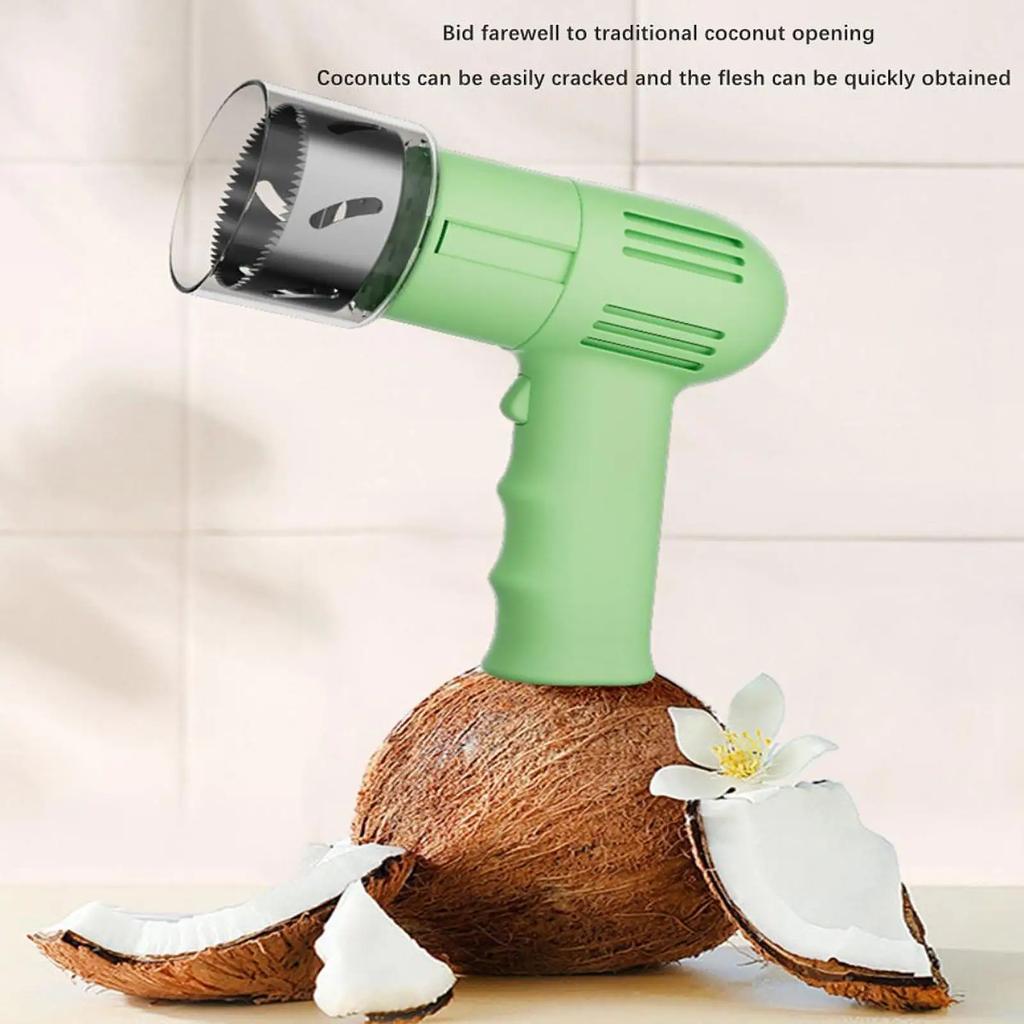 Nou Desfăcător Electric Portabil de Coajă de Nucă de Cocos Desfăcător Gură Nucă de Cocos Pumn Nucă de Cocos Coajă Tare Instrument de Deschis Capac Rapid