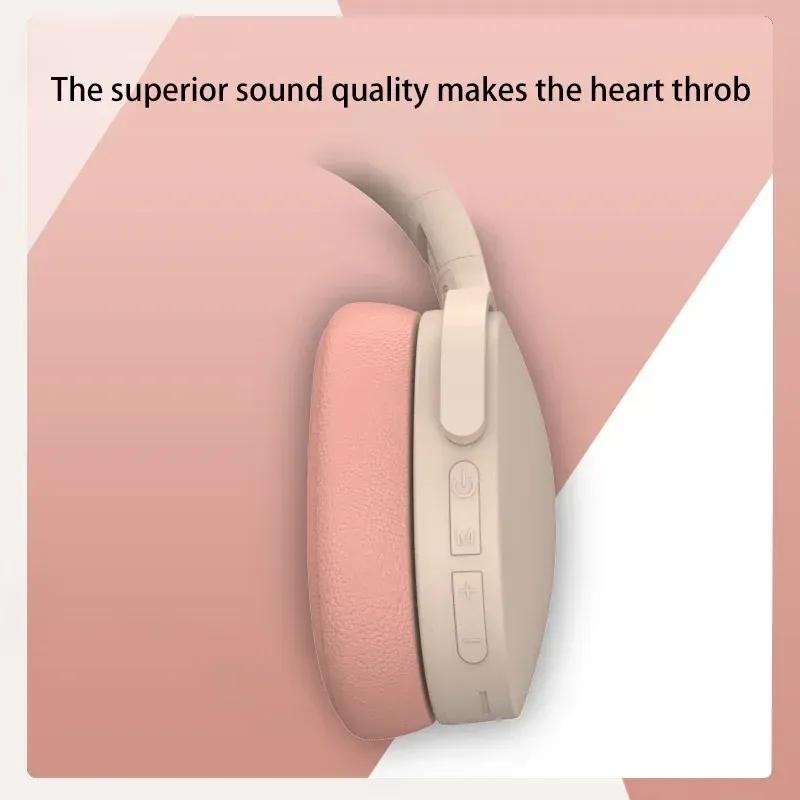 Hot Selling Wireless Headsets Headphones Bluetooth 5.3 Over-ear Earphone For Samsung iPhone Stereo Hifi Game Earbuds With Mic