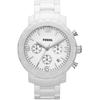 Fossil Women's Natalie Quartz Watch Black Dial Ceramic 40mm CE1075