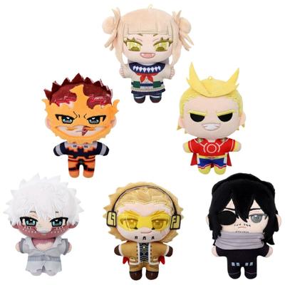 Na skladě!! 12cm Originální animované plyšové hračky Anime My Hero Academia Tomura Shouta Aizawa Dabi Himiko Toga Přívěsky