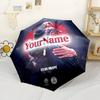 Mbappe Customize Your Name Umbrella Outdoor Automatic Umbrella with 8-Rib Lightweight Travel Essential Fashionable Gift for Festivals