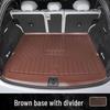 Compatible with 25 NIO ES6 models: TPE trunk mat, tailgate mat, door sill mat, and trunk cover.