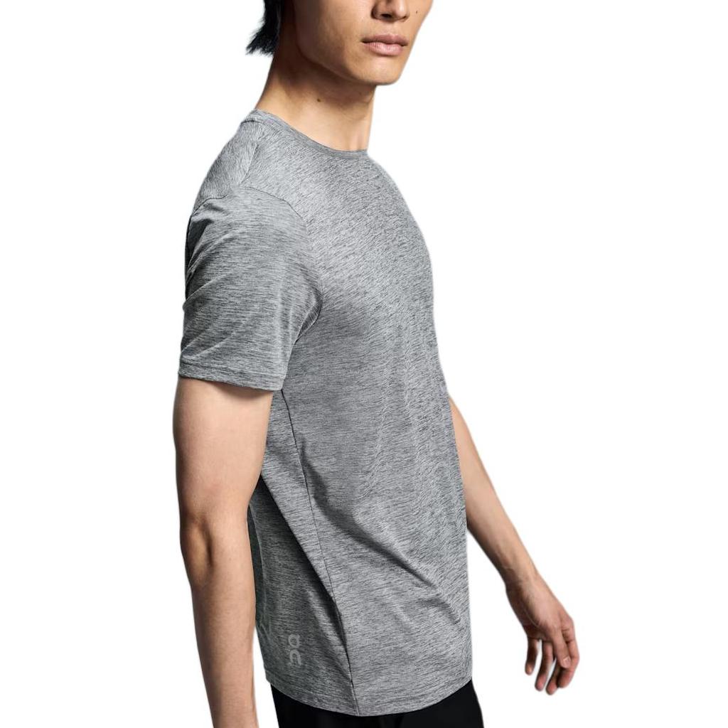 On Round Neck Pullover Short Sleeve T-Shirt Men Tops Gray 1ME10431732