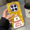 Christmas Deer Printed Elk Phone Case For Xiaomi Redmi Note 15 14 13 12 11 11S 10 10S 9 Pro 9A 15C 13C 14C A3 A3X 9C A1 A2 Cover
