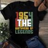 Herren- und Damen-T-Shirts 1954 Das Geburtsjahr