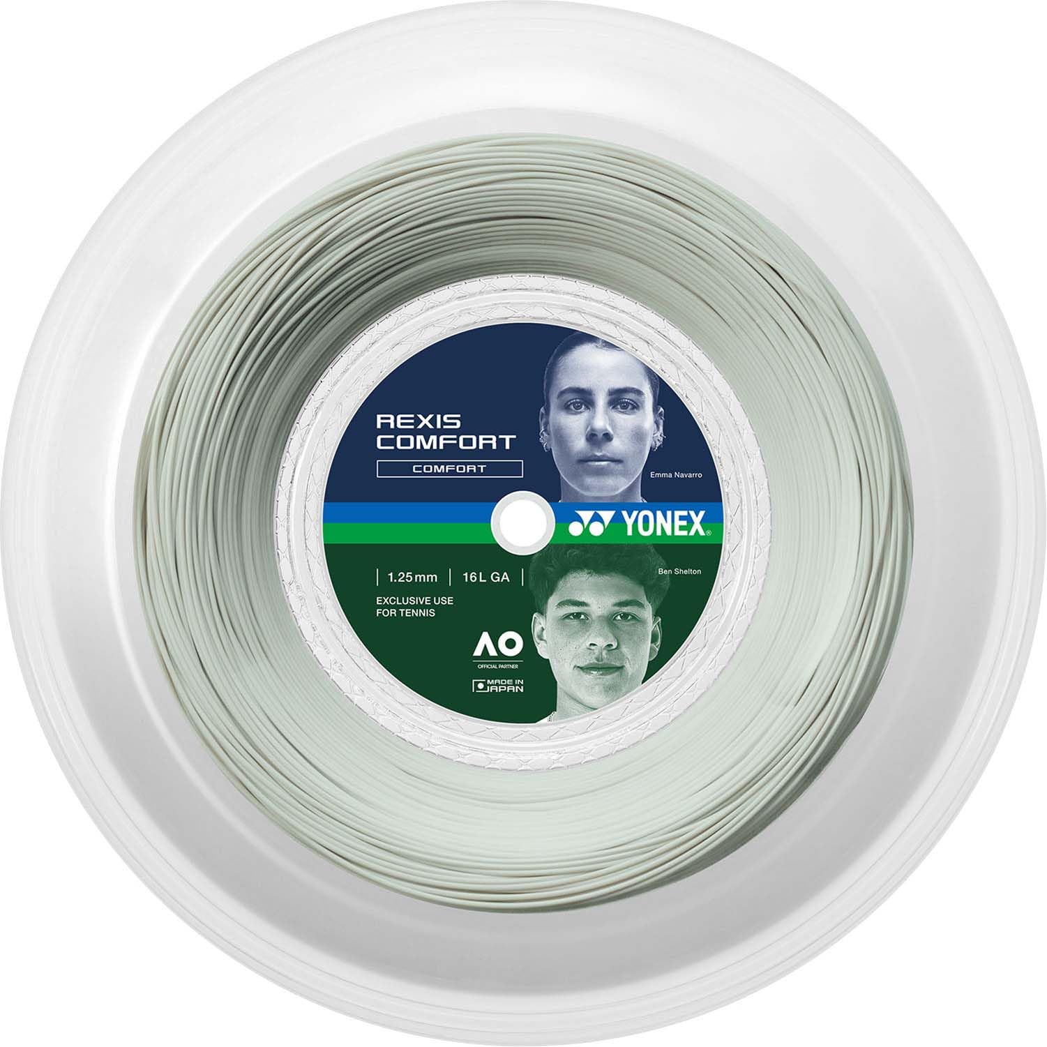 YONEX REXIS COMFORT 125 200m roll tennis string