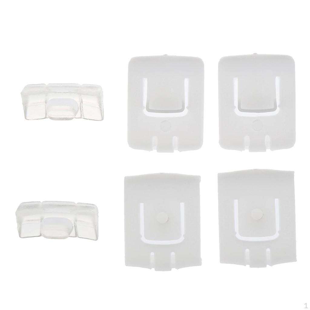 Seat Rail Runner Slider Guide Clips Set 435881203A Professional