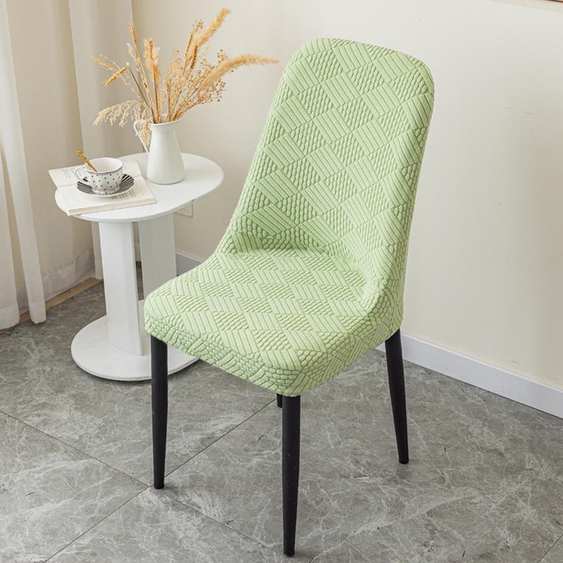 

Новый четырехсезонный эластичный утолщенный большой изогнутый чехол для стула, чехол для обеденного стула, чехол для табурета, полукруглый чехол для стула, пылезащитный 40*40*40 cm