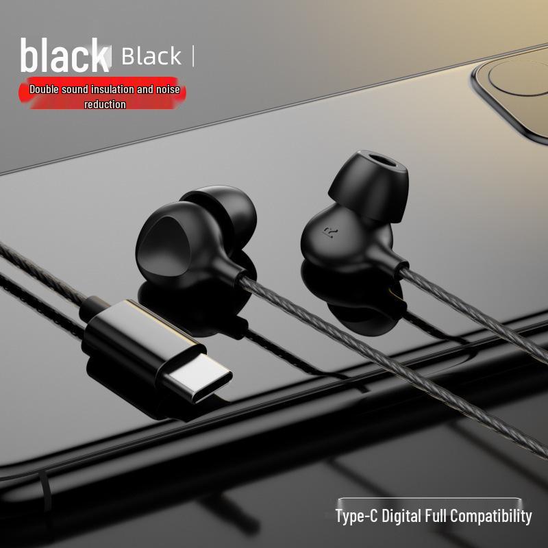 Wired USB-C Noise-Cancelling Sleep Earphones - High-Fidelity Sound, Super Soundproof