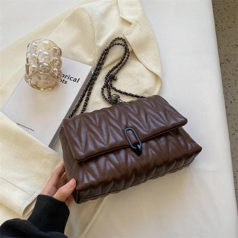 

Mini Square Shoulder Crossbody Bag Women 2026 Premium Trendy Chic Versatile Commuter Handbag