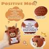 Knitted  Cattle Knitted Animal Doll Cute Gift