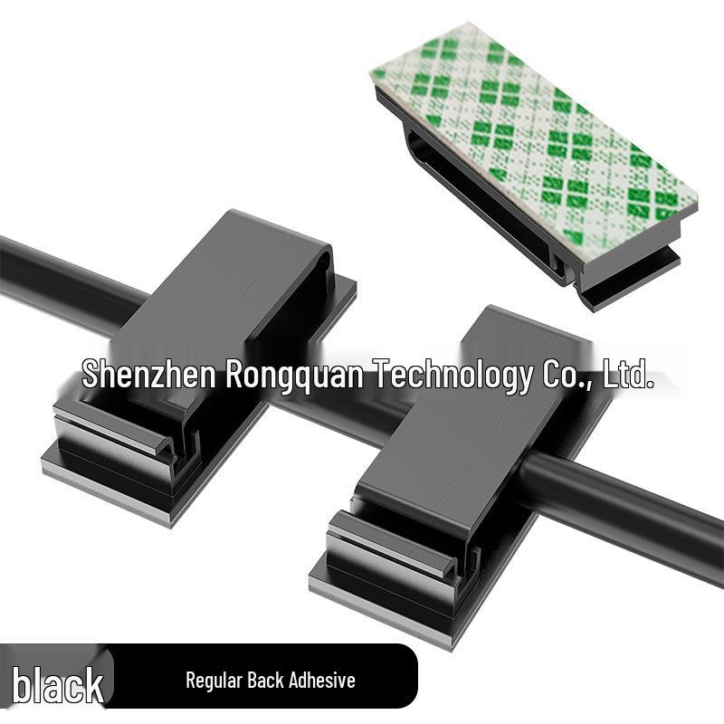 Klip do Organizacji Przewodów i Kabli Sieciowych Kamery Samochodowej na Deskę Rozdzielczą - Zarządzanie Kablami na Biurko