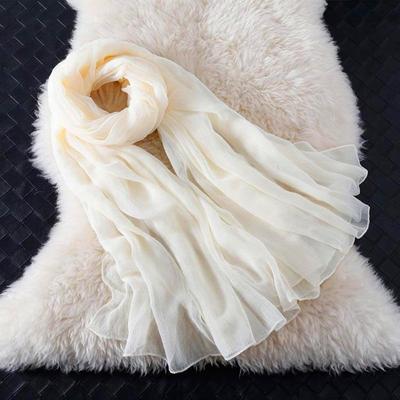 Skjerf i imitasjonssilke med krokodillemønster: Strandskjerf og solkremhåndkle i koreansk stil for kvinner