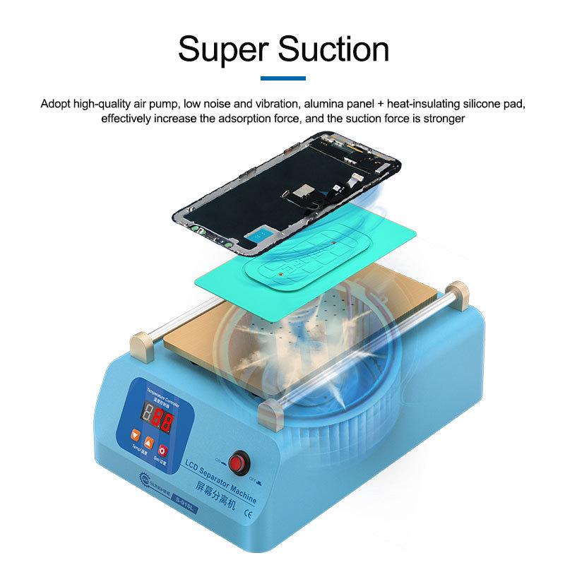 SUNSHINE SS-918L LCD Screen Separator Machine Temperature Adjusted 50 To 130 °C for Phone Touch Screen Separation Repair