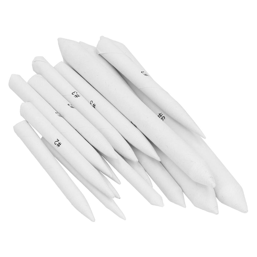 28pcs Blending Stumps Set Sandpaper Pencil Sharpener Student Sketch Drawing Tool