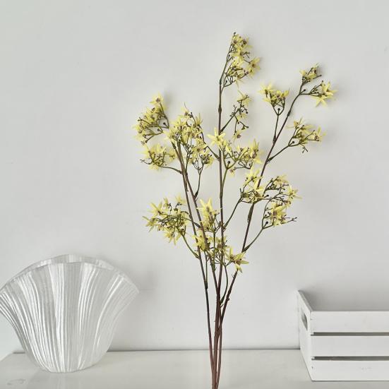 Artificial Blossom Branch 40 Inch Fake Long Stem Flower for Tall Vase Home Hotel