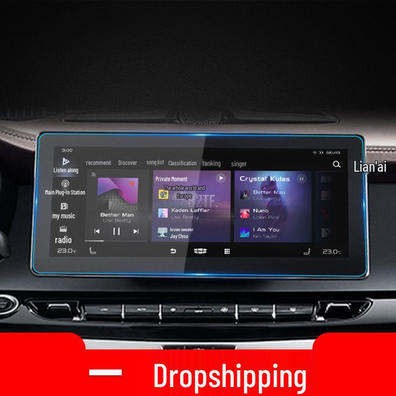 Geely Jiaji Navigation and Haoyue Console Screen Protector for 25 Models