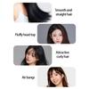 Small Travel Friendly Straightening Brush With MCH Ceramic Heating Technology And USB C Charging