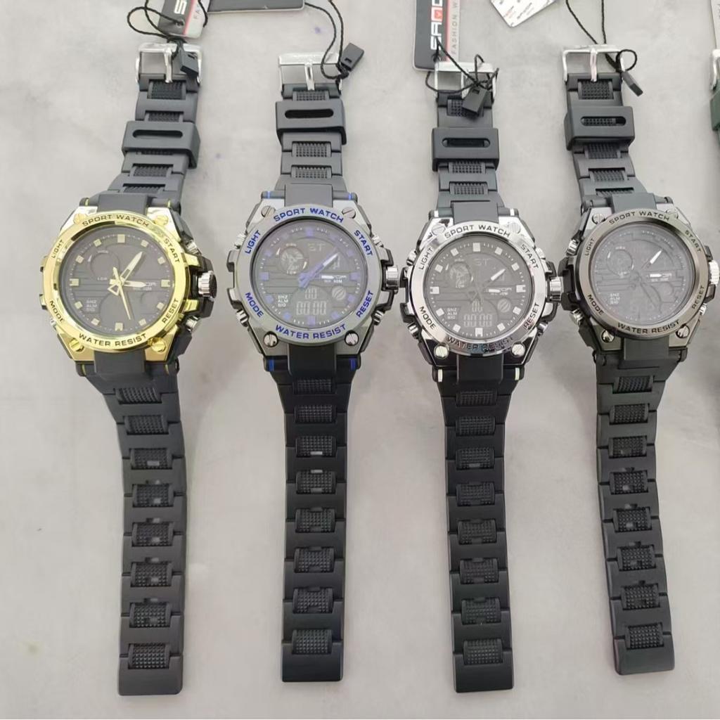 Sanda Large Dial 739 Male Student Fashion Multifunctional Double Display Waterproof Electronic Watch