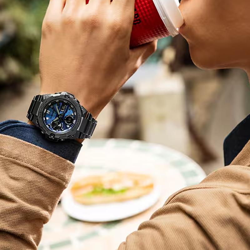 CASIO Men G-STEEL Series Blue Watch GST-B400BD-1A2 GST-B400BD-1A2