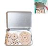 Wooden Circle Quilting Templates Space Tracing DIY Sewing Craft Tools Quilting Stencils for a Variety of Sewing Projects