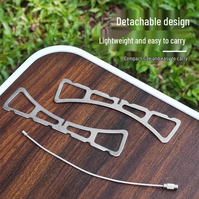 Stainless Steel Portable Steaming Rack for Camping, Kitchen, Picnic, and Barbecue.
