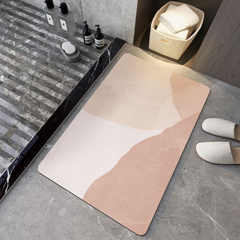 Bathroom Floor Mat Soft Diatom Mud Absorbent Mat Toilet Door Non-slip Quick Drying Mat Door Mat Toilet Household Carpet