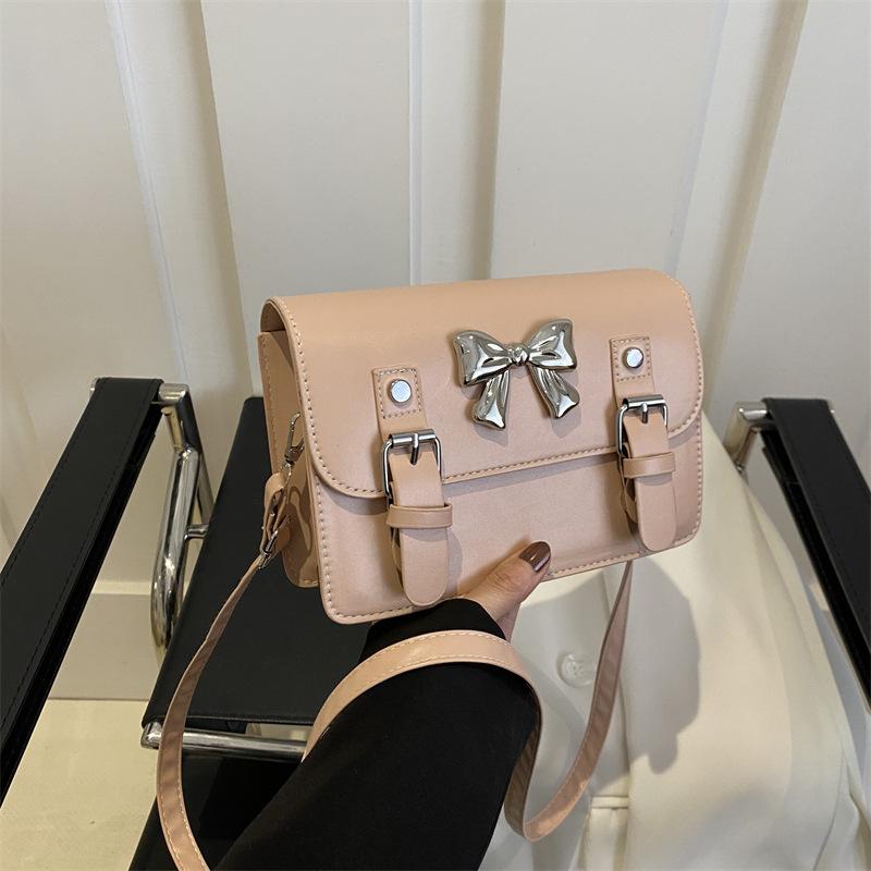 Retro and Fashionable Small Bag Women's Bag New Trendy and Fashionable Casual Handbag One-shoulder Crossbody Small Square Bag