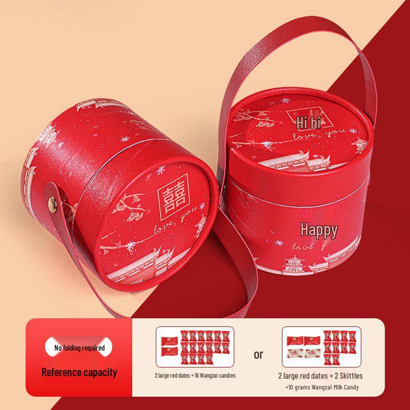 2025 Hochzeits-Süßigkeiten-Geschenkboxen: Vorgefertigt, Elegante Süßigkeiten-Verpackungsbeutel