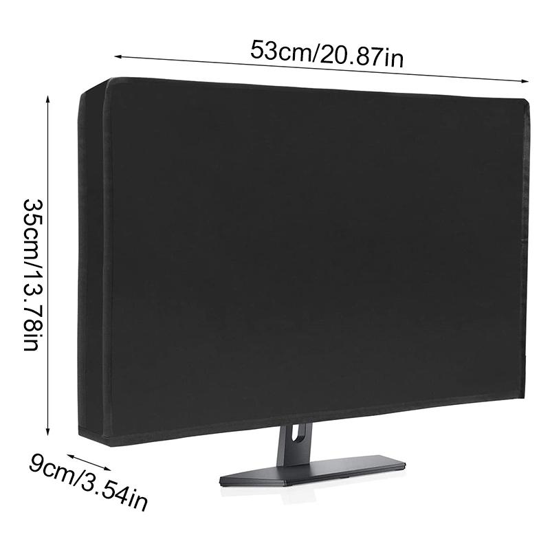 1PC HD Clear Monitor Dust Cover Reusable LCD Screen Protective Hood
