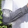 Kühlende Armstulpen Atmungsaktiver Sonnenschutz Eis-Seide Ärmel Sommer Outdoor-Sportarten Fahren Radfahren Ärmel Herren Lockerer Arm
