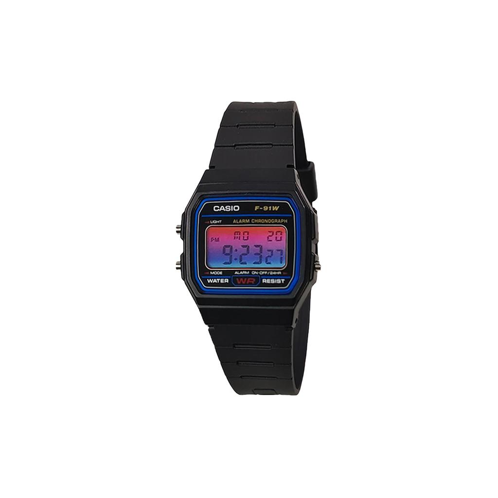 Casio Unisex YOUTH Red Watch F-91W-1(Watch3--)