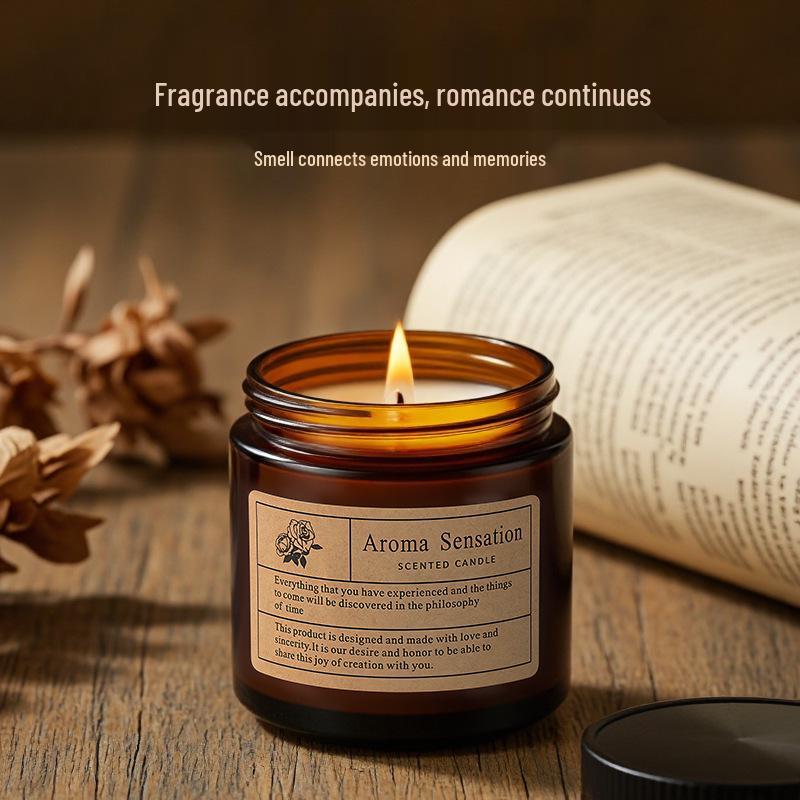 Aromatherapy Soy Wax Candle Gift Set - Smokeless, Essential Oil, Plant-Based, Scented Birthday Candles