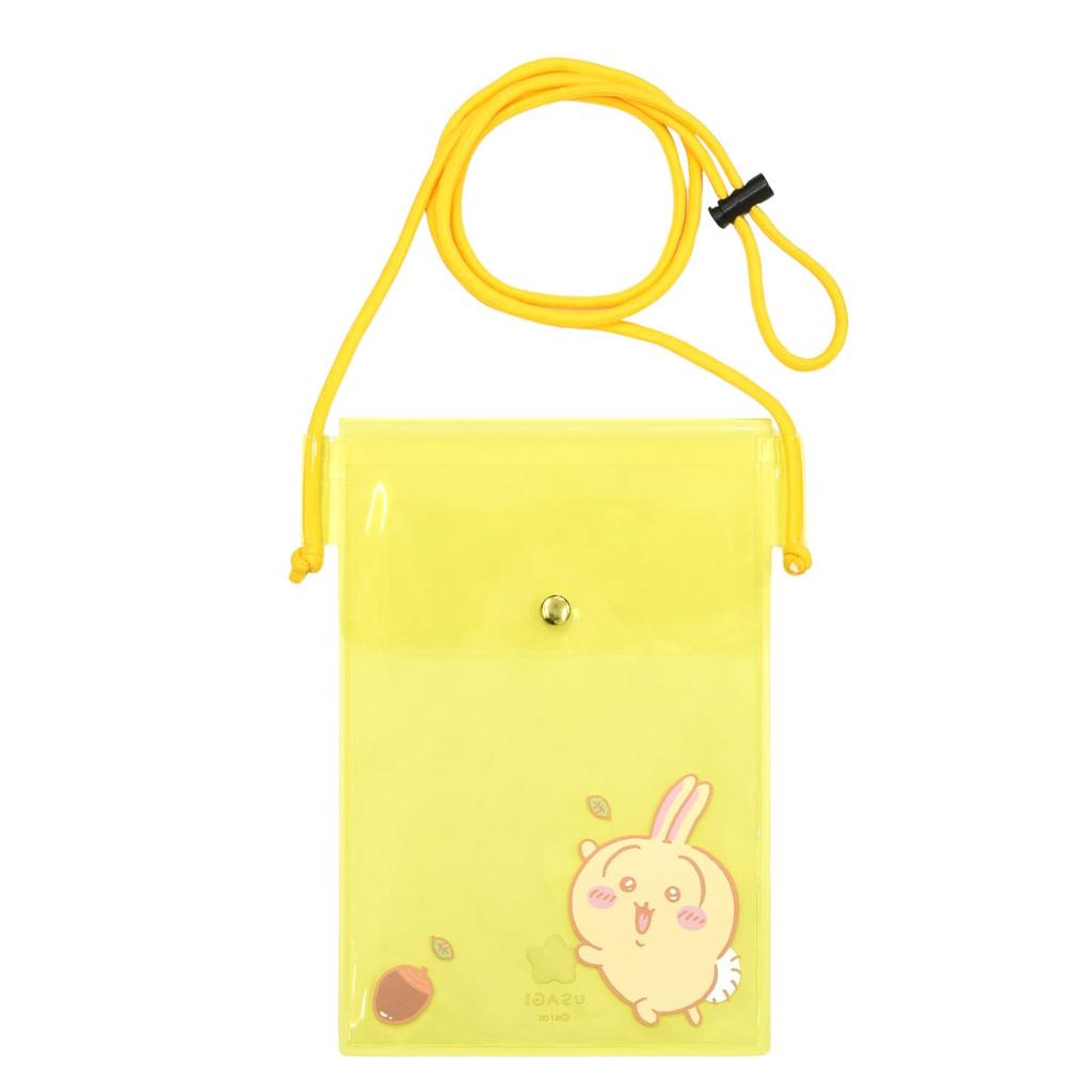 Gourmandies Chiikawa IIIpocket Clear Smartphone Pouch, Rabbit Design CK-72C