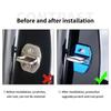 -4PCS Car Door Lock Cover Stickers For BMW 3 5 Series G30 G32 6GT X1 X2 X3 X5 G01 G02 F48 F39 G07 G11 F15 F20 G20 G05 Accessorie