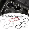 Front Console Gear Shift Cup Holder Base Ring Trim Cover For Dodge Durango 2011+