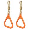 Hanging Straps Rings Kids Strength Training Rings Indoor Playground Equipment