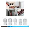 8-12Mm Sink Wrench Set Valves Removal Plumber Tool For Tight Space Plumbing And Valves Adjustments Easy Nut Removal