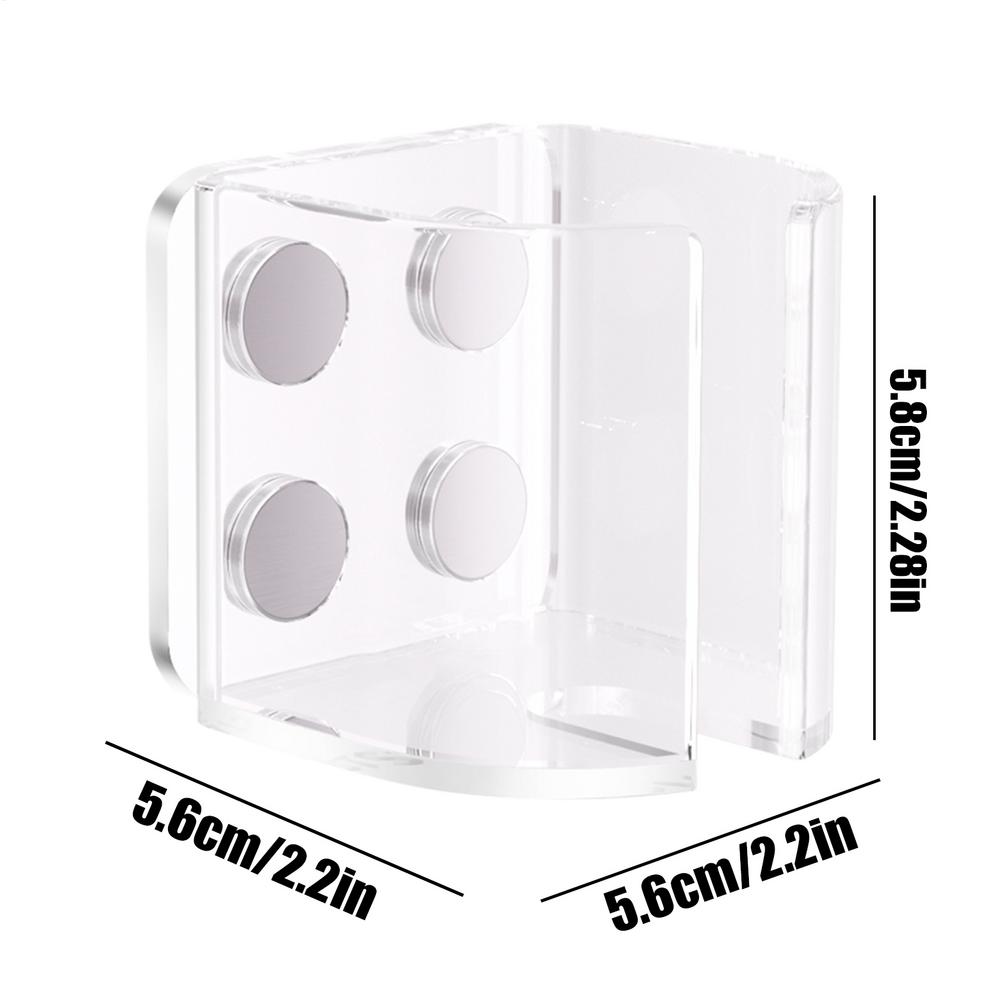 Hamster Water Bottle Stand clear Feeder Bracket Leakproof Hamster Water Bottle Magnetic Holder For Squirrels Food Feeder