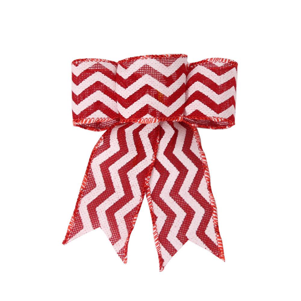 Small Red Vibrant Christmas Bow Adding A Touch Of Color To Festivities Holiday